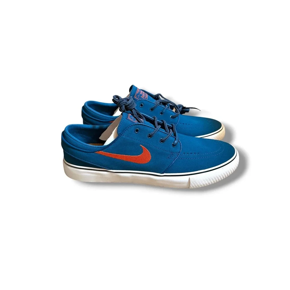 Nike SB Stefan Janoski OG+ Blue Force Orange Mens 9 FD6757-401‎ Skate Shoes NIB